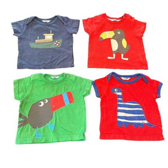 4 Baby Boden Mix & Match Applique Outfits, VGUC, Sz 3-6mo (AA2) - Picture 2 of 9